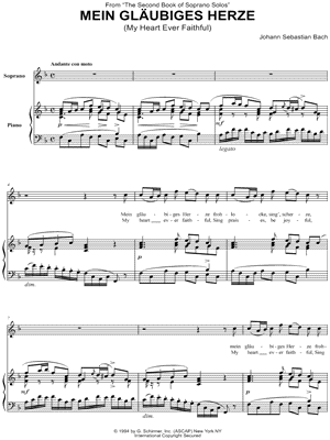 Mein Glaubiges Herze