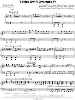 Taylor Swift Overture #1