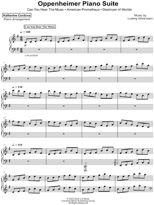 Oppenheimer Piano Suite