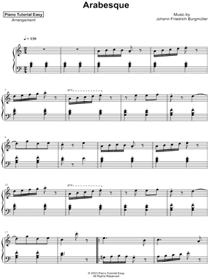 Arabesque, Op. 100, No. 2