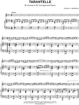 Tarantelle - Trumpet & Piano