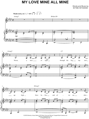 My Love Mine All Mine