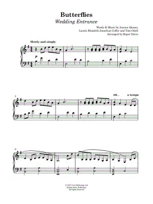 Butterflies (Wedding Entrance)