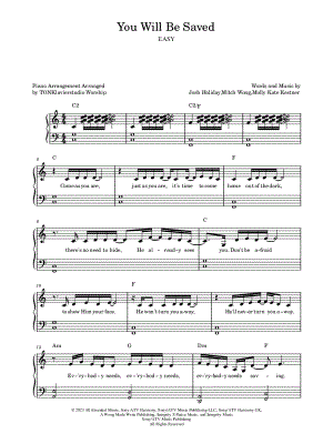 You Will Be Saved [easy]