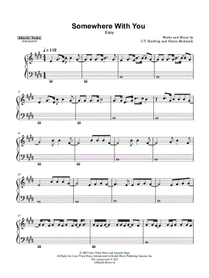 Somewhere With You [easy]