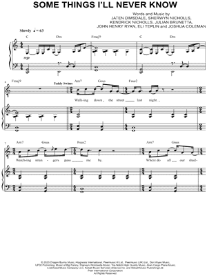 Some Things I'll Never Know