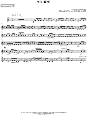 Yours - Bb Instrument