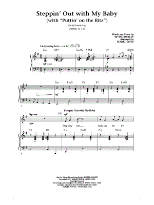 Steppin' Out with My Baby (with Puttin' on the Ritz)