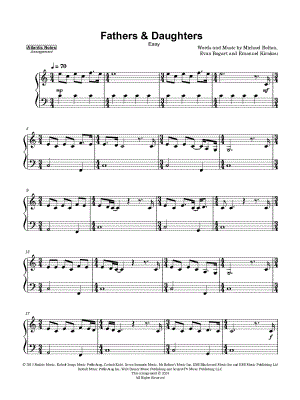 Fathers & Daughters [easy]