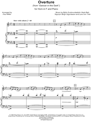 Overture from Dancer in the Dark - French Horn & Piano