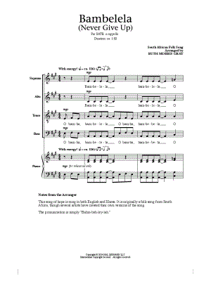 Bambelela (Never Give Up)