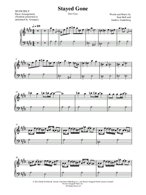 Stayed Gone [slow easy]