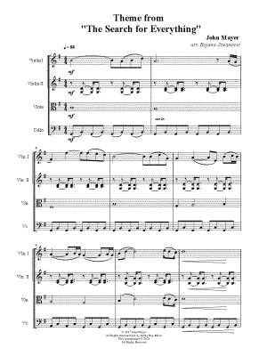 Theme from "The Search for Everything"