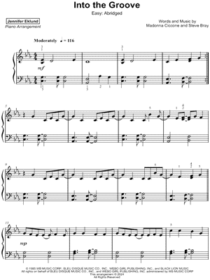 Into the Groove [easy - abridged]