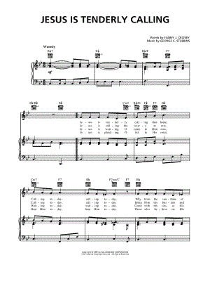 Jesus is Tenderly Calling