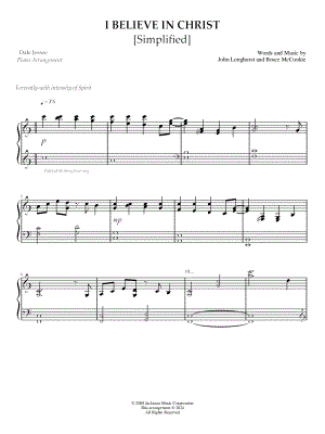 I Believe In Christ [simplified]