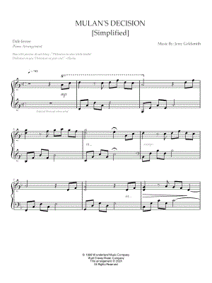 Mulan's Decision [simplified]