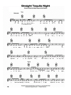 Straight Tequila Night