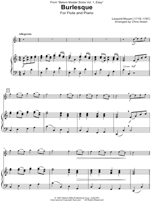 Burlesque - Flute & Piano