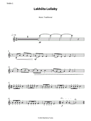 Lakhóta Lullaby