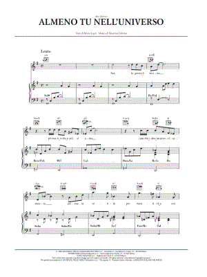 Almeno tu nell'universo