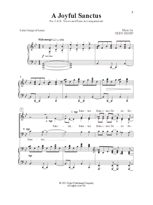 A Joyful Sanctus
