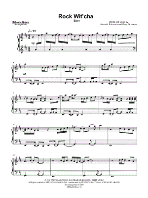 Rock Wit'cha [easy]
