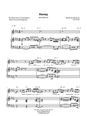 Honey (Nick Blaemire)