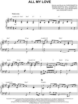 ALL MY LOVE