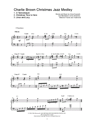 Charlie Brown Christmas Jazz Medley