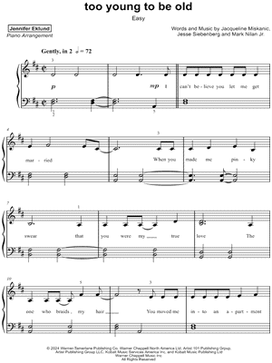 too young to be old [easy]