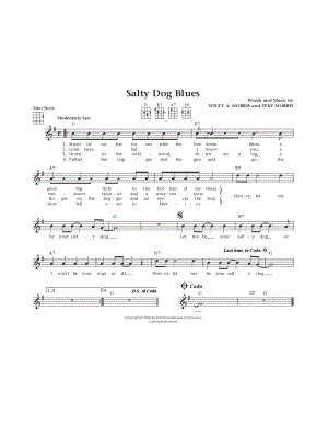 Salty Dog Blues
