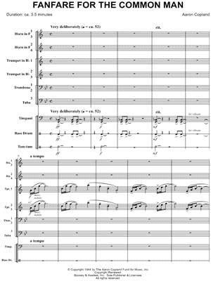 Fanfare for the Common Man