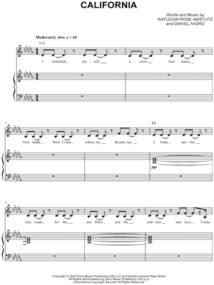 California - Chappell Roan