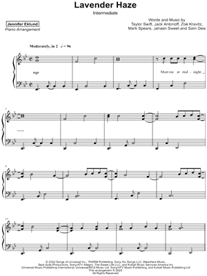 Lavender Haze [intermediate]