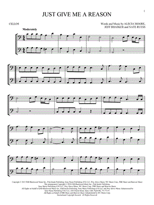 Just Give Me a Reason - Cello Duet