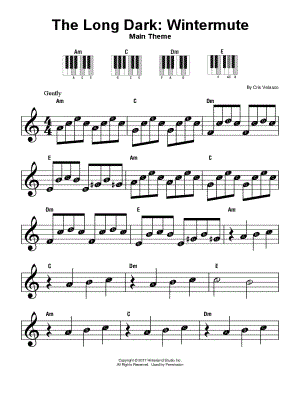 Main Theme from the Long Dark: Wintermute