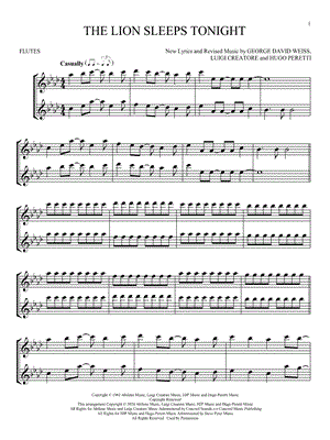 The Lion Sleeps Tonight