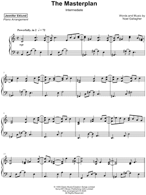 The Masterplan [intermediate]