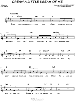 Dream a Little Dream of Me