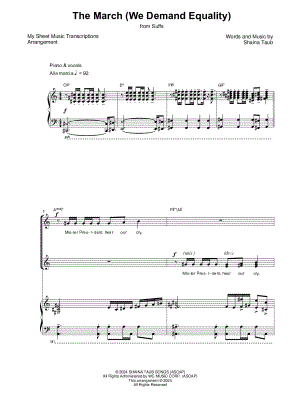 The March (We Demand Equality)