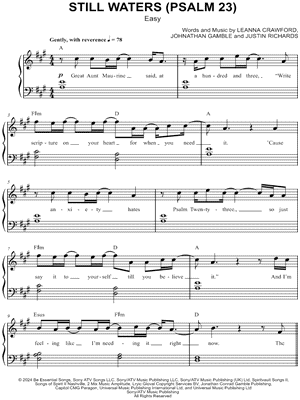 Still Waters (Psalm 23) - Leanna Crawford