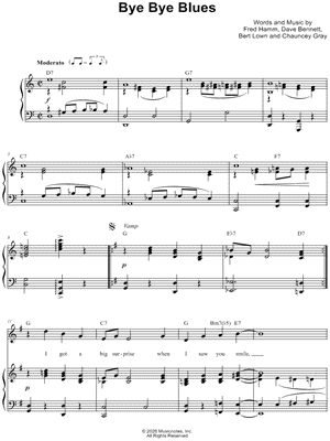 Bye Bye Blues