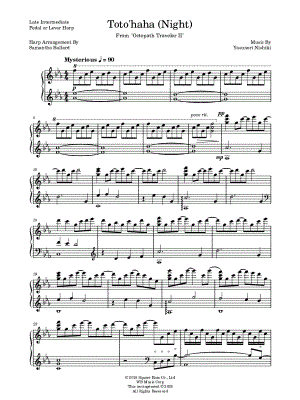 Toto'haha (Night) [late intermediate]