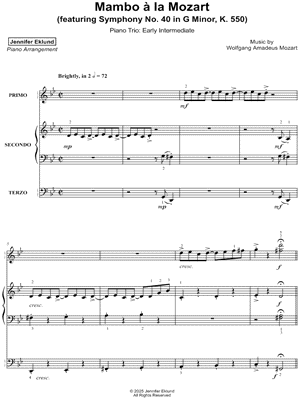 Mambo a la Mozart [early intermediate]