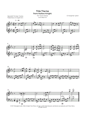 Hollow Knight [beginner]