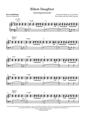 Eldest Daughter [accompaniment only]