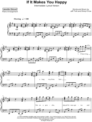 If It Makes You Happy [intermediate - lyrical]