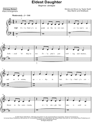 Eldest Daughter [beginner - abridged]