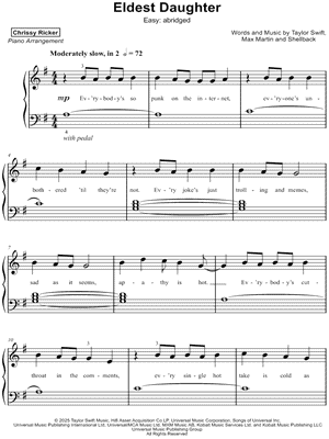 Eldest Daughter [easy - abridged]